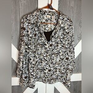 271. Covington Petites Casual 2-pc Blouse/Tank Set XLP